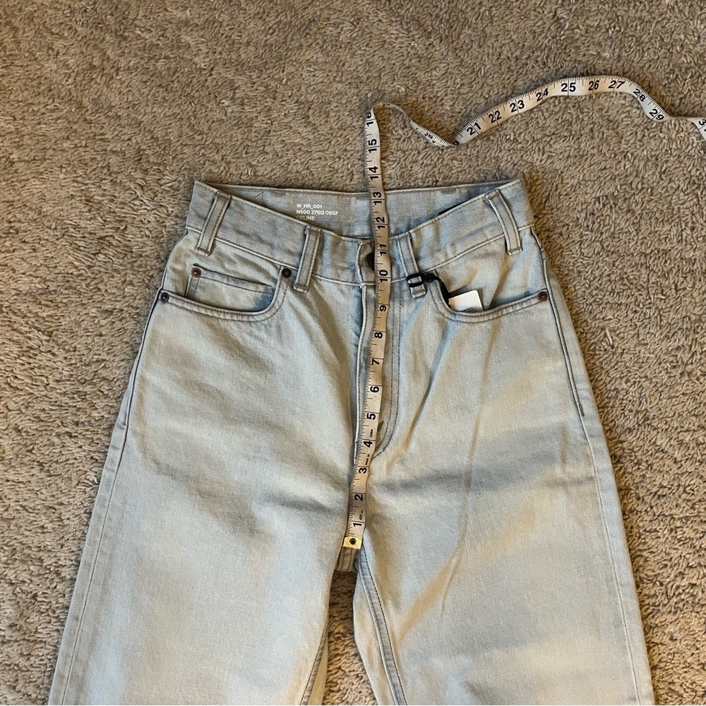 Celine Light Blue High-Rise Straight Jeans - Picture 12 of 13